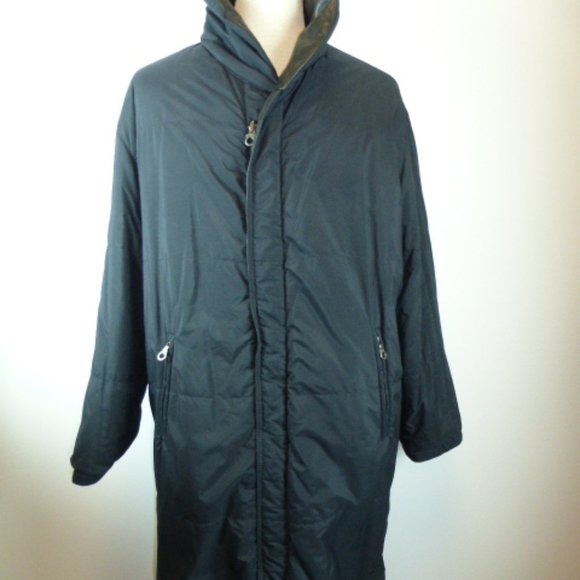 Salvatore Ferragamo leather reversible puffer coat - Picture 6 of 8